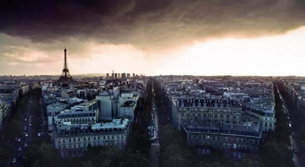 巴黎景色地方天图片