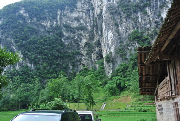 美丽的高山风景图片