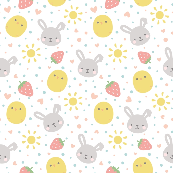 小兔子小草莓