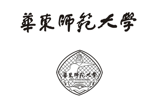 华东师范大学标志图片