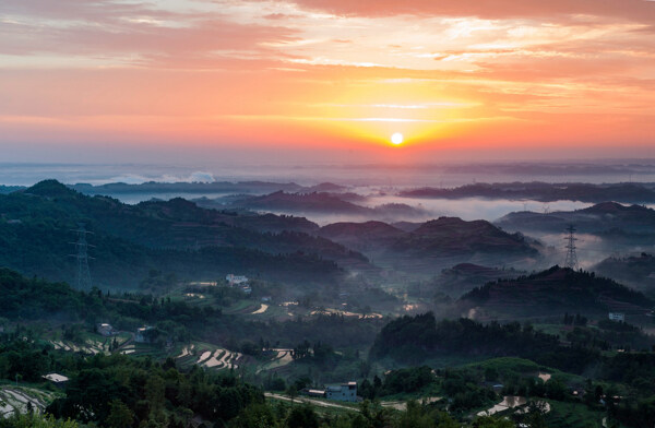 四川宜宾屏山县景