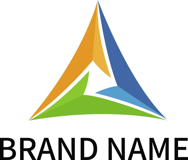 箭头几何商务企业logo