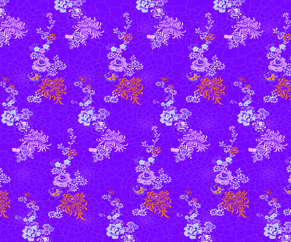 紫菊物语移门图案图片