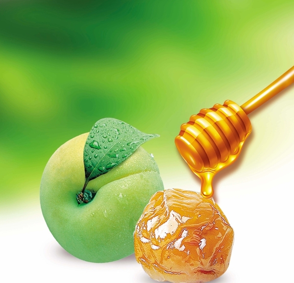 蜂蜜李干蜜饯凉果梅肉图片