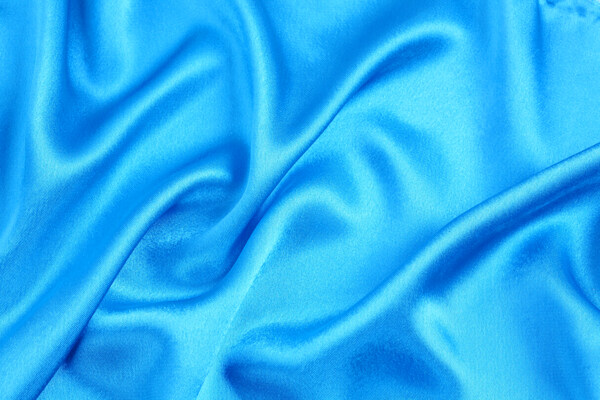 蓝色丝绸图片