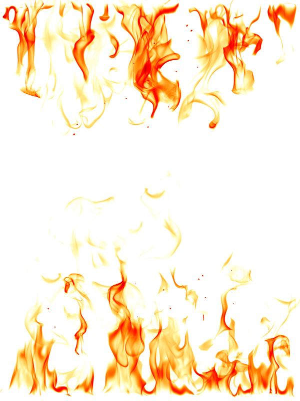燃烧的火苗背景