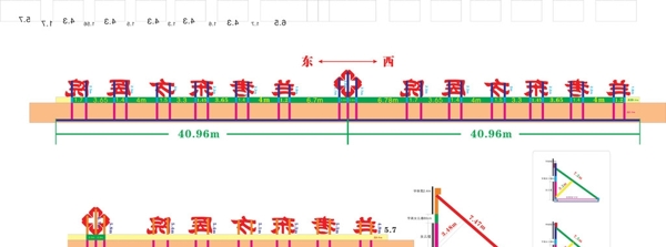 医院楼顶大字构图排列图片