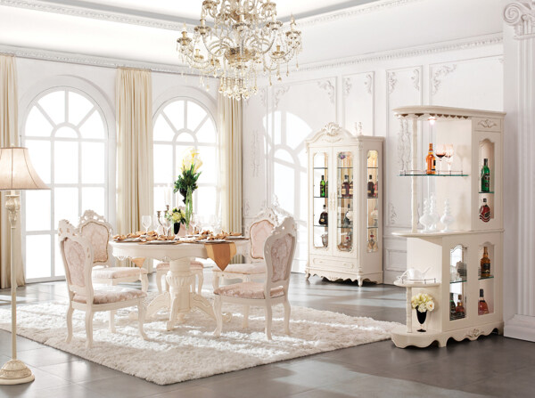 法式家具法式餐台图片