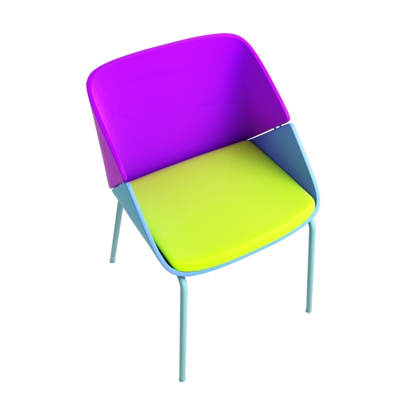 写实质感3D座椅04