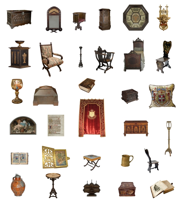 古典欧式家具图片