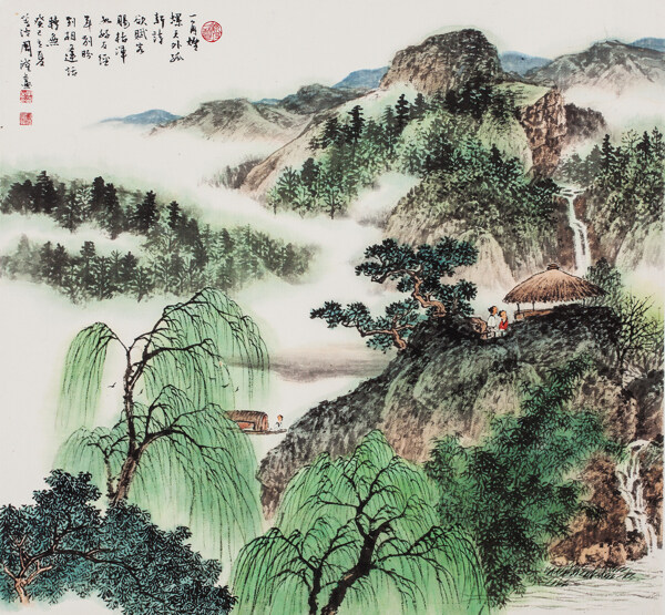 山水画