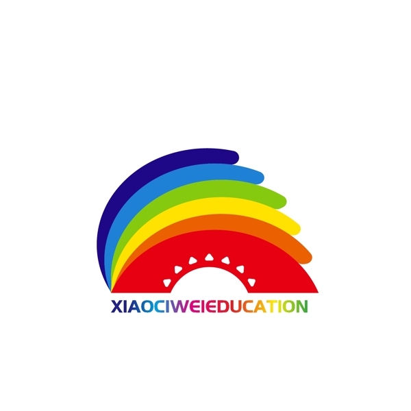 彩虹阳光教育机构logo
