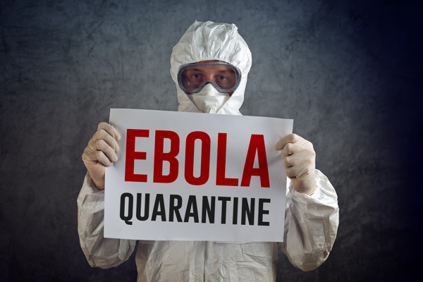 埃博拉病毒检疫人员图片