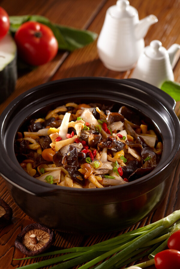 菌菇煲图片