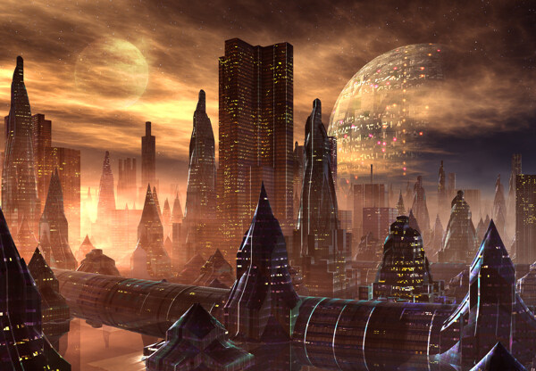 星球与未来城市