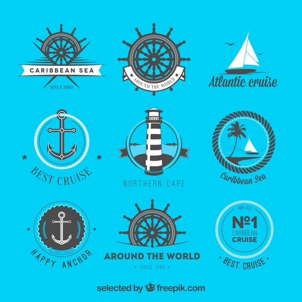 创意航海标志
