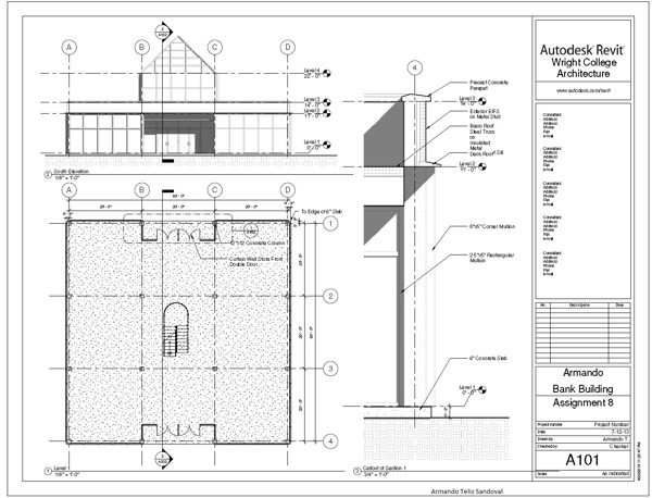 银行建立RevitArchitecture