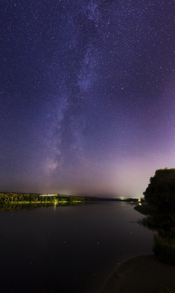 夜晚的星空