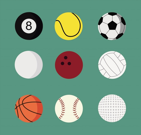体育运动球类图标