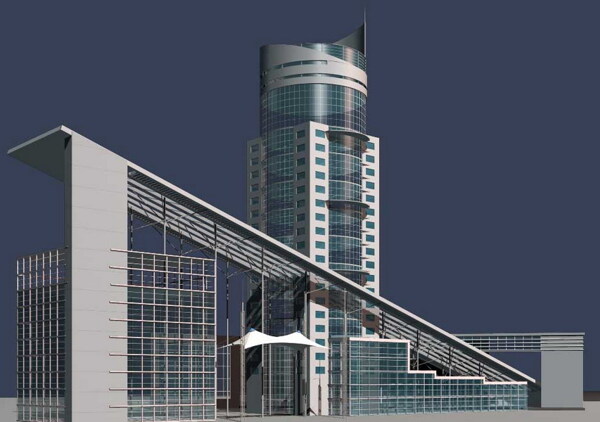 现代建筑3d模型下载模型下载33