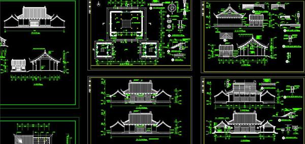 财神殿全套施工图