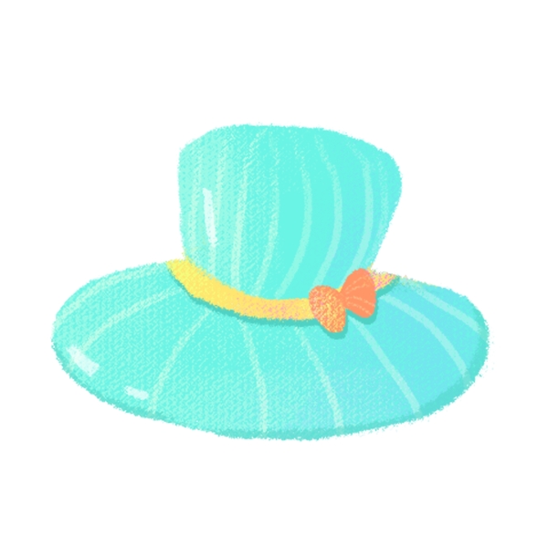 蓝色太阳帽