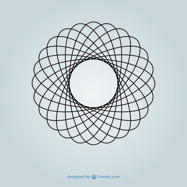 圆的几何图案
