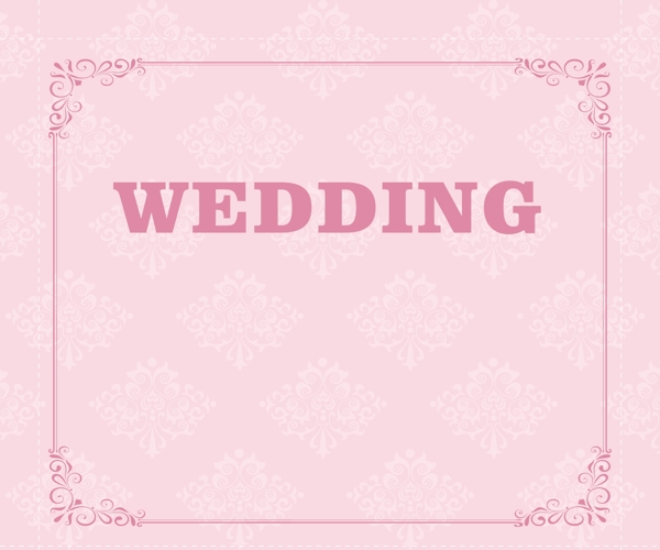 欧式底纹欧式花边婚礼背景板