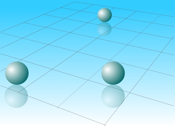 球体滚动方形背景素材动态flas图