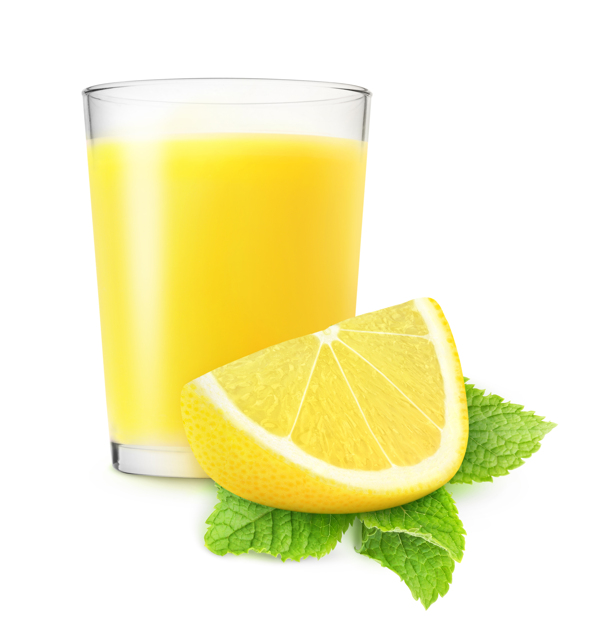 黄色柠檬果汁高清图片素材