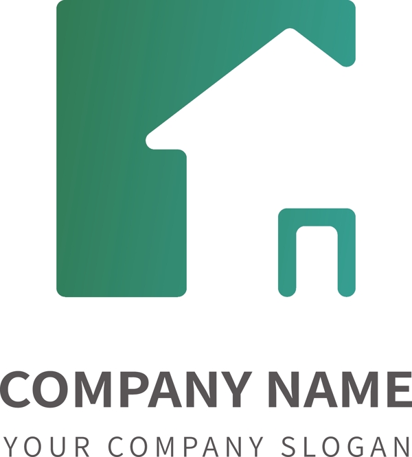 房地产logo标志设计矢量图