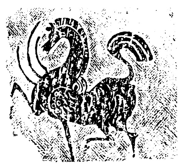 动物图案中国传统图案秦汉时期图案001