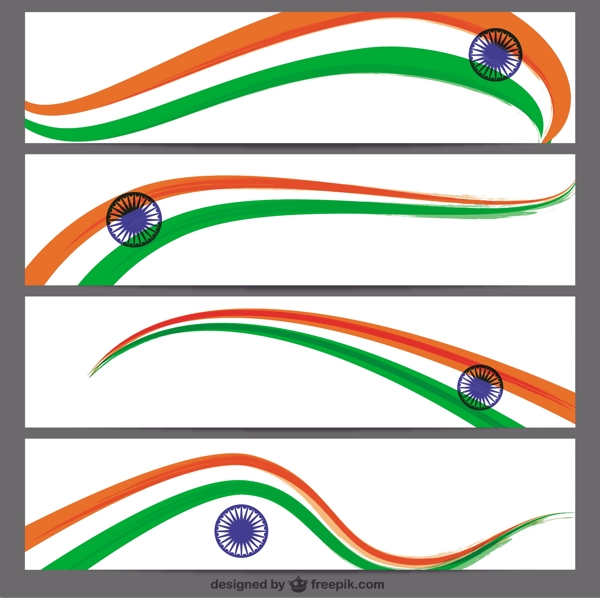 印度国旗横幅