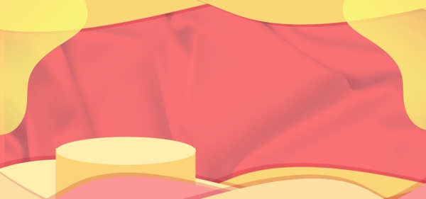 红黄anner背景设计