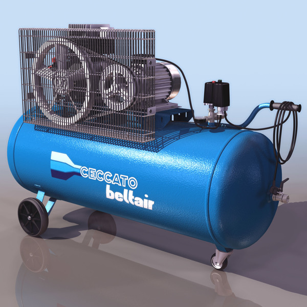 气泵3D模型