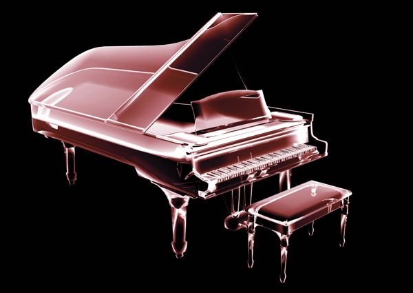 钢琴X光世界X光X光片X光透视