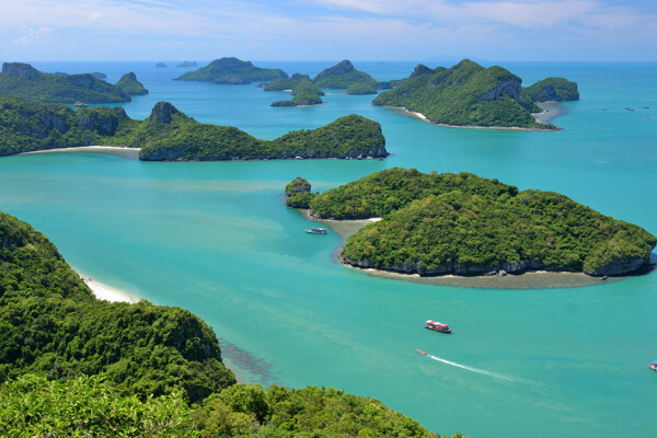 海岛全景