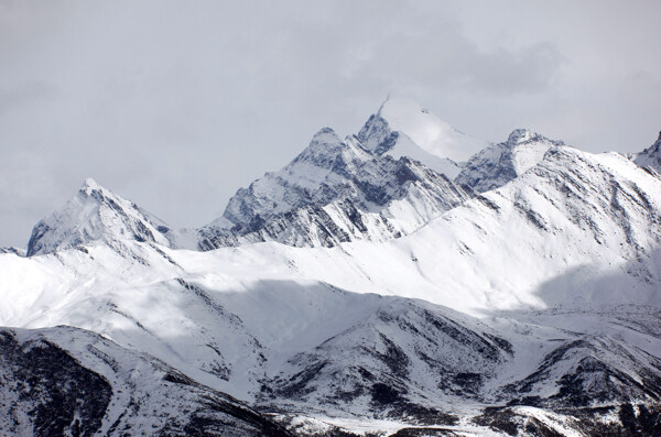 黄龙雪山图片