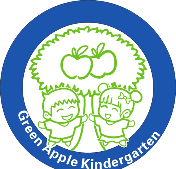 青苹果幼儿园logo