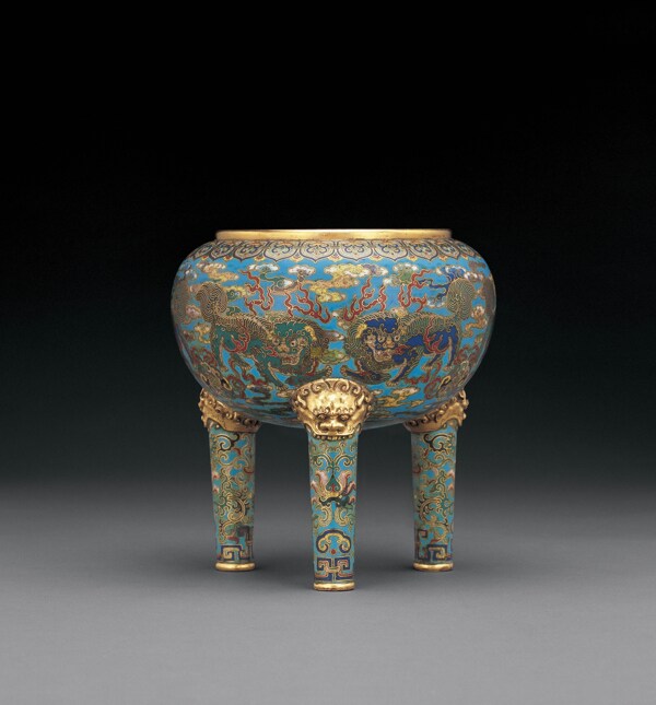 中国古代珐琅彩器皿