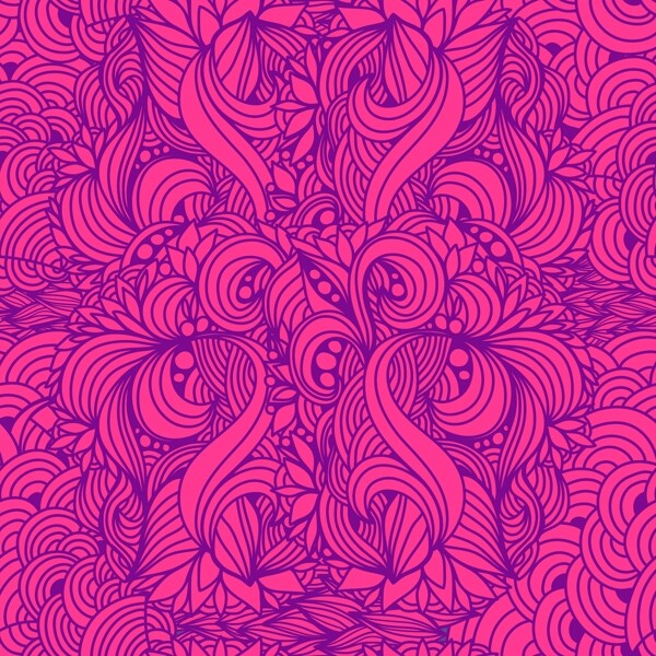 紫色时尚花纹背景