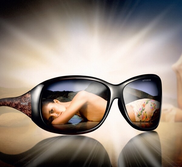 太阳眼镜海报图片