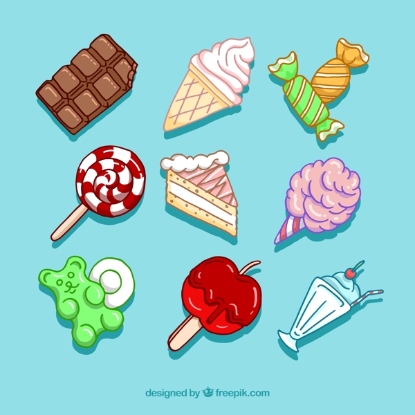 9款彩绘甜食设计