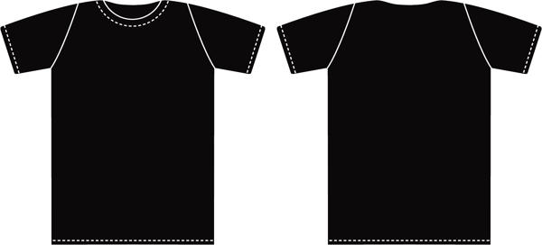 黑白tshirt版图片