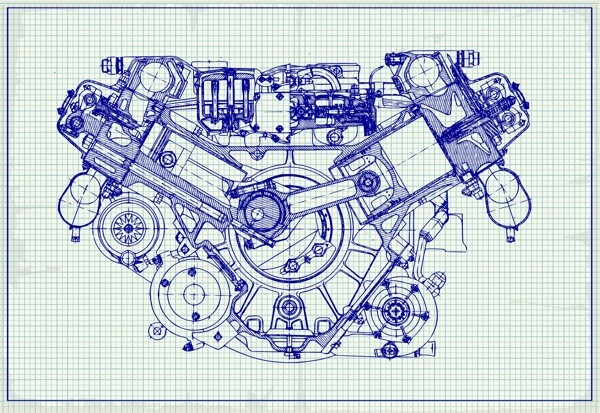 发动机图片