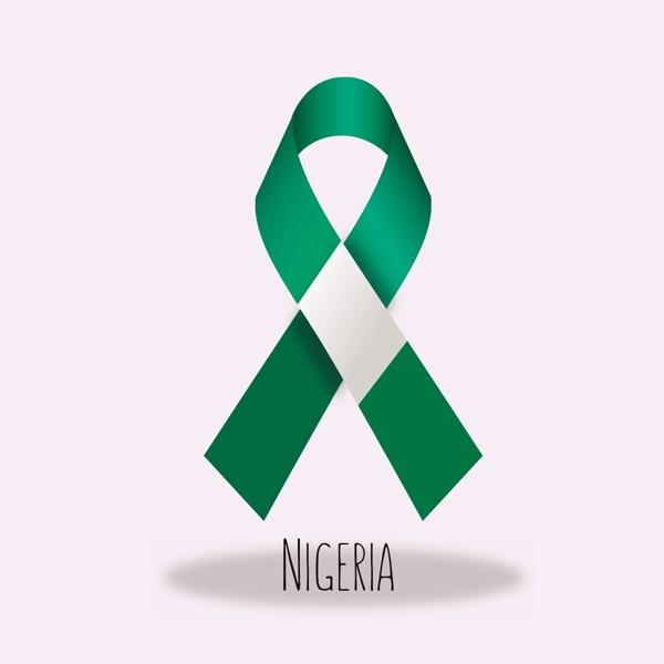 尼日利亚国旗丝带设计