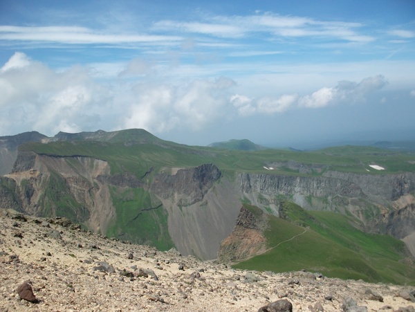 火山岩地貌图片