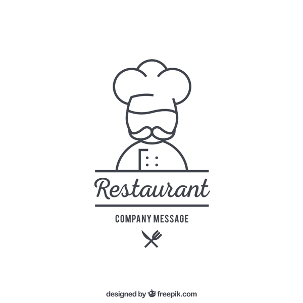 餐厅的logo模板