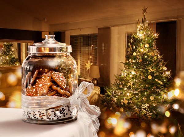 圣诞树与姜饼