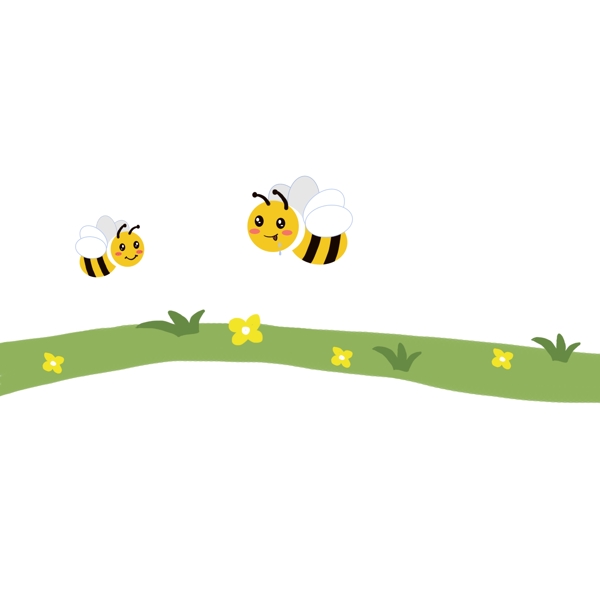 蜜蜂动物的分割线